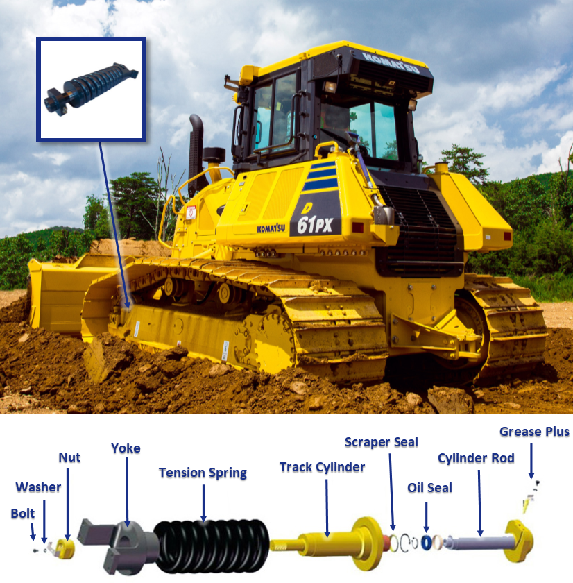 Komatsu İş Makina Parçaları Stoklarımızda